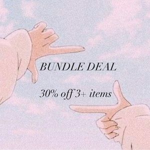 ✨30% off 3+ items✨